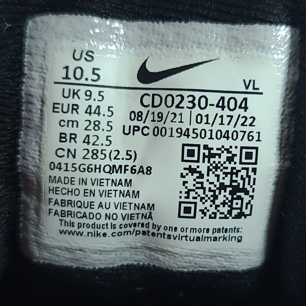 Nike Mens Quest 3 Mens Size 10.5 Blue Running Shoes Sneakers CD0230-404 - Picture 13 of 16